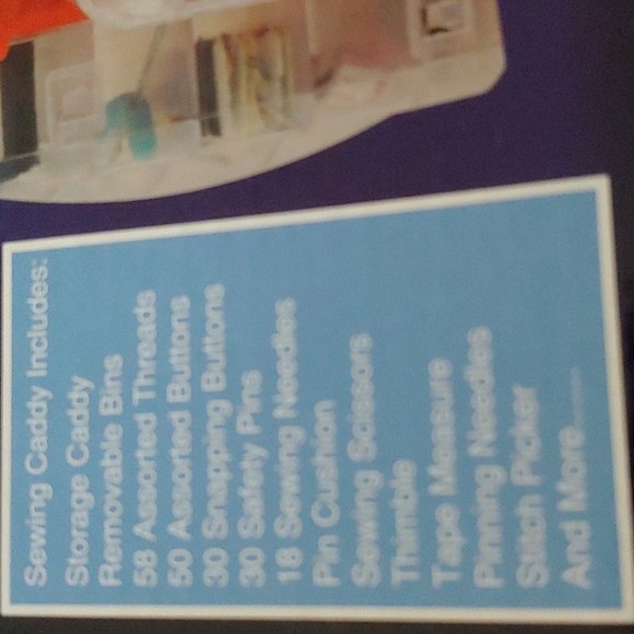 New  Sewing Box with all accessories - Picture 3 of 4